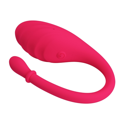 Смарт виброяйцо вагинальное силиконовое красное LYBAILE Romance Undine App Control Bullet Vibrator - 5