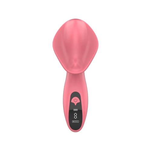 Вибратор для клитора и вульвы розовый Loviss Eva Clitoral Stimulator 9 режимов - 2