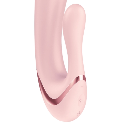 Вібратор-кролик із перловим масажем рожевий Satisfyer Pearl Bunny 3 - 6