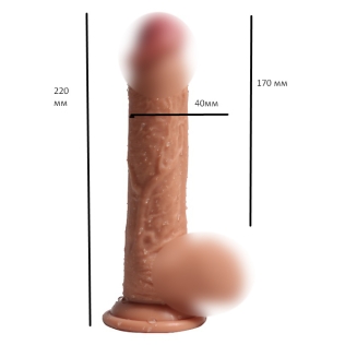 Фаллоимитатор реалистичный Dean realistic dildo XISE