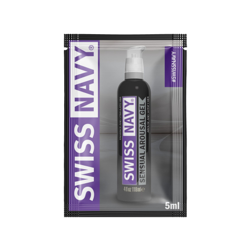 Пробник на водно-силиконовой основе Swiss Navy Sensual Arousal Gel 5 мл - 1