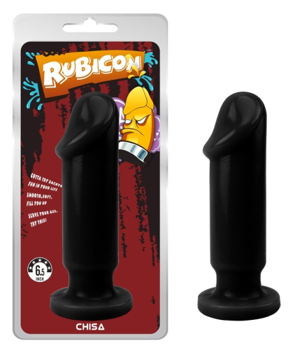 Анальная втулка на присоске в виде пениса Chisa Evil Dildo Plug L - 1