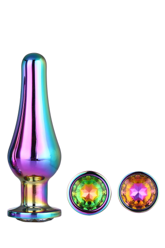 Набір анальних пробок конічної форми Dream Toys GLEAMING LOVE PLEASURE SET MULTICOLOUR - 4