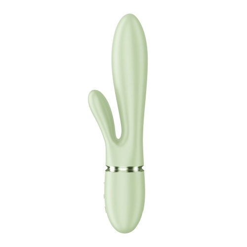 Вибратор-кролик с жемчужным массажем салатовый Satisfyer Pearl Bunny 2 Light Green - 1