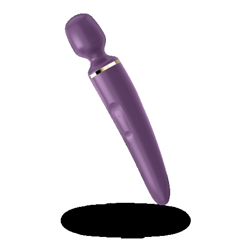 Вібромасажер для стимуляції ерогенних зон Satisfyer Wand-er woman фіолетовий - 2
