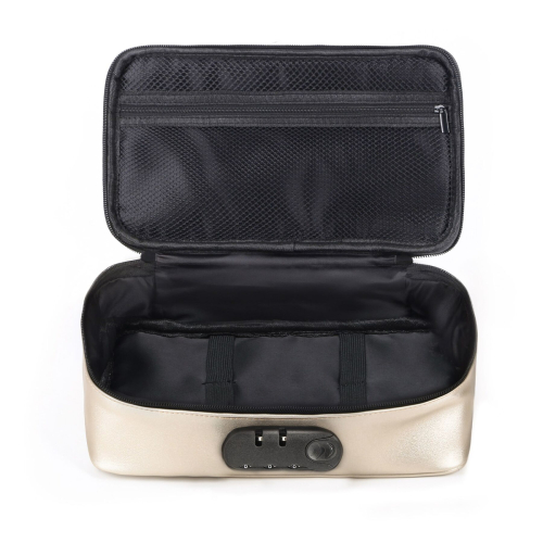 Кейс для игрушек золотистого цвета Dorcel Discreet box - 2