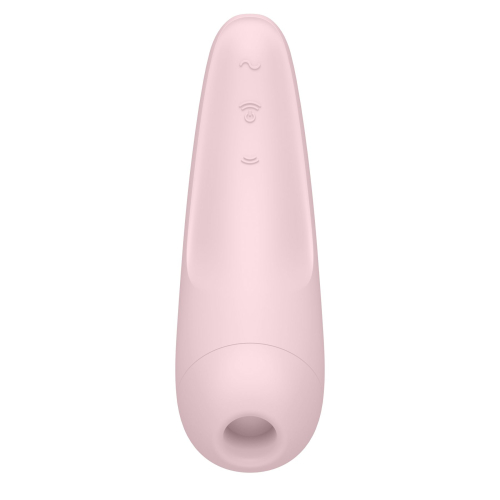 Вакуумный клиторальный стимулятор смарт Satisfyer Curvy 2+ Pink - 4