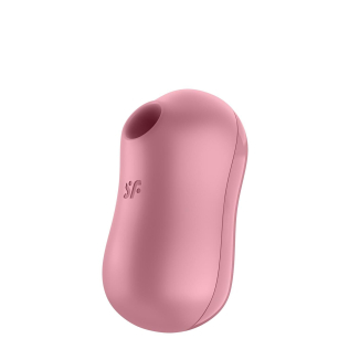 Вакуумный стимулятор для клитора розового цвета Satisfyer Cotton Candy 