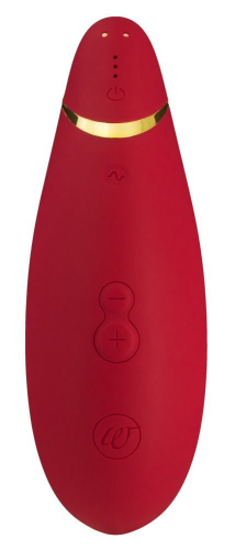 Вакуумний безконтактний вібратор для клітора з автопілотом червоний Womanizer Premium - 4