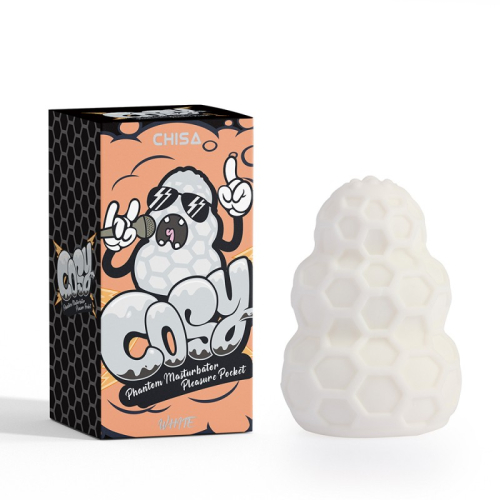 Мастурбатор для чоловіків білого кольору Chisa Phantom masturbator pleasure pocket - 1
