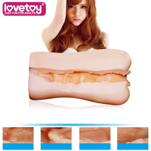 Мастурбатор Вагіна з кібер-шкіри Lovetoy - 3