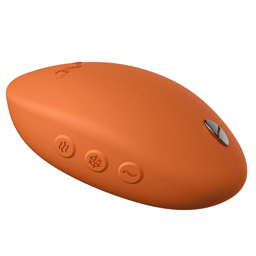 Вібратор для стимуляції клітора з підігрівом оранжевий We-Vibe Temp Tangerine - 5