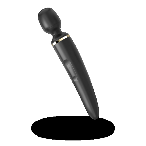 Вібромасажер для клітора та інших ерогенних зон Satisfyer Wand-er Woman чорний - 2