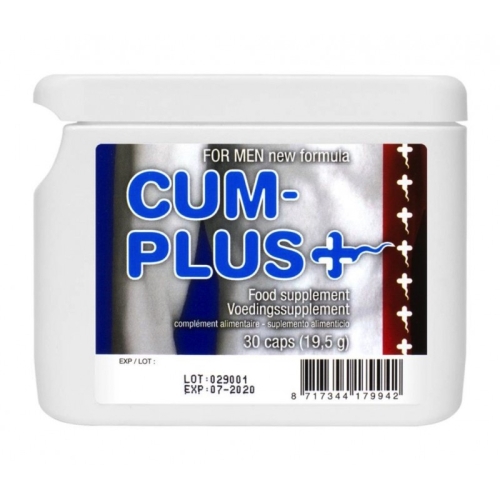Препарат, що покращує якість сперми Cobeco Pharma Cum Plus FlatPack 30 капсул - 1
