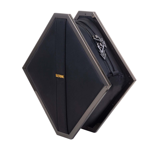 Сумка для носіння та зберігання секс іграшок чорного кольору Lockink Mysterious Square Kink Bag - 7