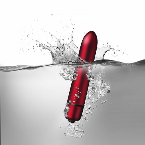 Вибропуля для стимуляции интимных зон красная ROCKS OFF Truly yours vibrator scarlet - 2