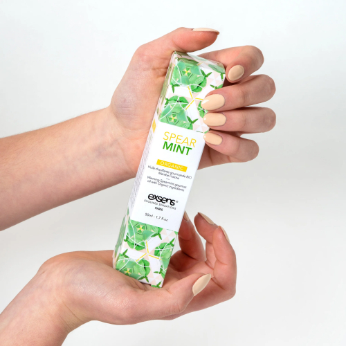 Масажне масло з ароматом м'яти EXSENS Organic 50мл - 3