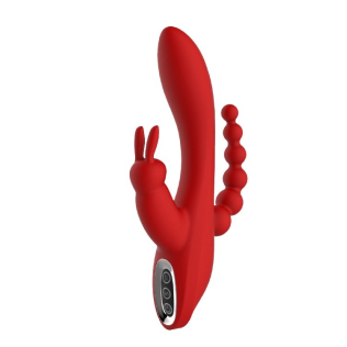 Вібромасажер кролик зі стимуляцією клітора і точки G Dream toys REVOLUTION HERA