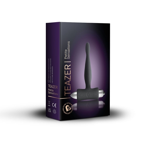 Анальный вибратор черный Rocks Off Petite Sensations Teazer - 3