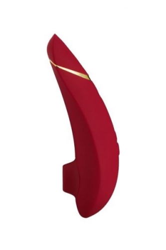 Бесконтактный вакуумный клиторальный стимулятор красный Womanizer Premium - 4
