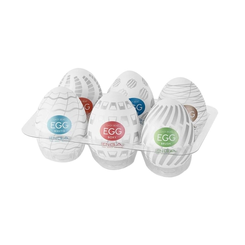 Набір Tenga Egg Standard Pack NEW (6 яєць) - 1