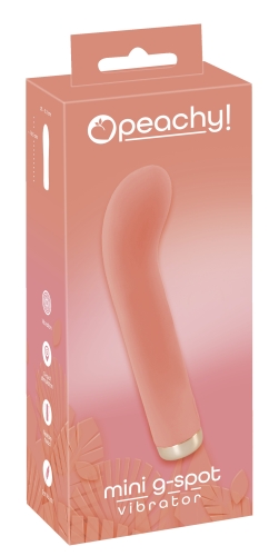 Вибратор для точки G персиковый Soft Silicone Mini G-Spot Vibrator - 6