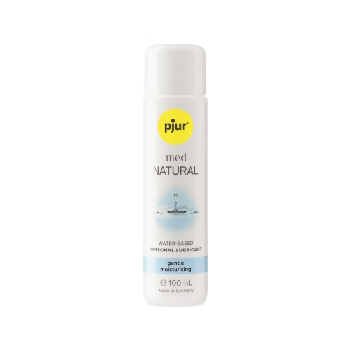 Лубрикант на водной основе pjur MED Natural glide 100 мл вагинальный для сухой кожи увлажняющий (Пьюр, Пджюр) - 1