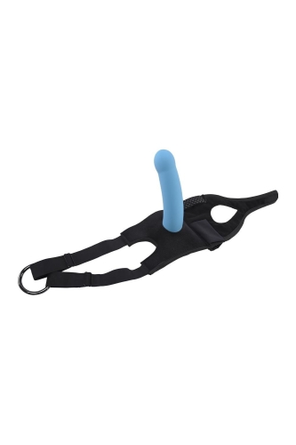 Фиксатор на ногу для игрушек черный Sportsheets Pivot Forced O Strap - 6