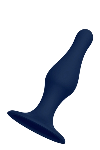 Анальная пробка силиконовая синяя на присоске 15,6 х 4,3 Dream Toys Cheeky Love - 3