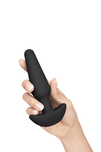 Набор анальных игрушек черного цвета B Vibe 7 предметов - 8