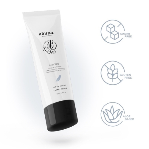 Лубрикант на водной основе с алоэ вера Bruma Alove Vera Natural Confort 100мл - 3