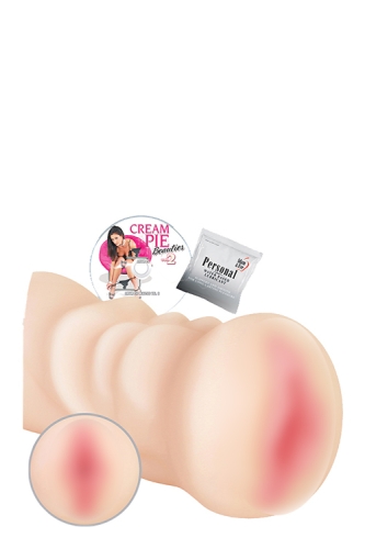 Мастурбатор вагіна тілесного кольору Adam &amp;amp; Eve Sweet Lips Stroker Flesh - 1