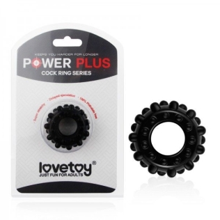 Ерекційне кільце силіконове lovetoy чорне