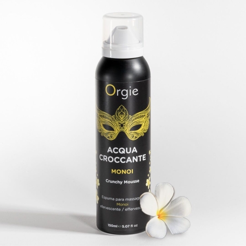 Масажна пінка з ефектом бульбашок, що лопаються, з ароматом Моною Orgie Acqua Croccante Monoi 150 мл - 4