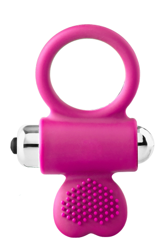 Ерекційне віброкільце рожевого кольору Dream Toys FLIRTS COCKRING - 1