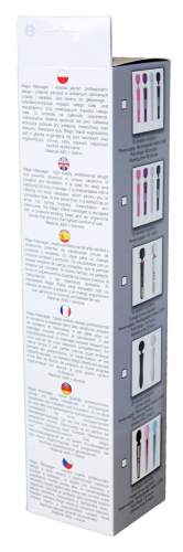 Вибромассажер пульсатор черного цветаBOSS of TOYS Massager Genius - 8