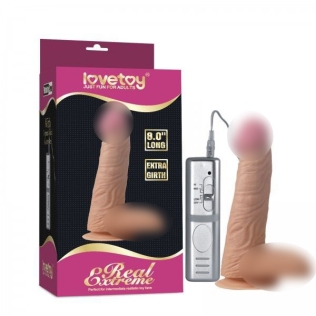 Вібратор реалістичний з присоскою Lovetoy Big Daddy