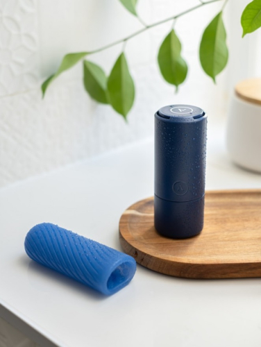 Мастурбатор двосторонній для чоловіків синього кольору Arcwave Ghost On Counter Blue - 1