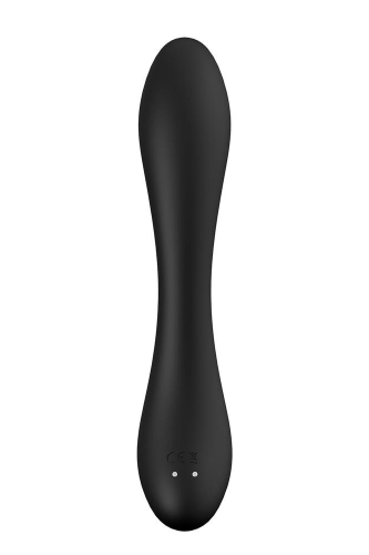 Вібромасажер зі стимуляцією точки G чорний Dream Toys PRESTIGE NATASHA LUXXE - 4