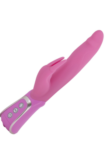 Силиконовый вибратор кролик розового цвета Vibe Therapy Delight - 2