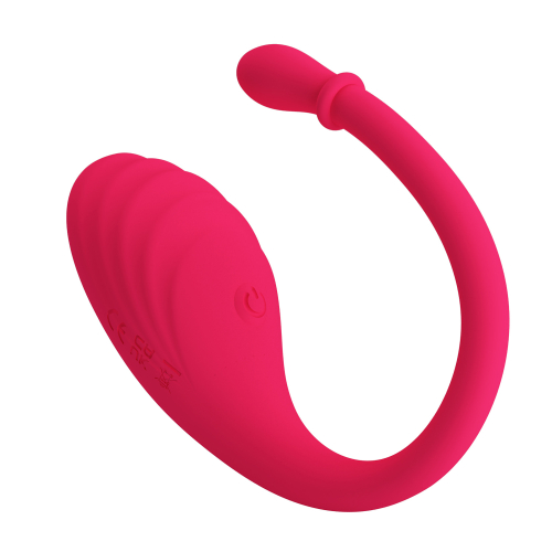 Смарт виброяйцо вагинальное силиконовое красное LYBAILE Romance Undine App Control Bullet Vibrator - 4