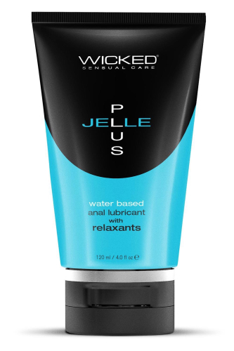 Анальне мастило з релаксантами на водній основі Wicked Sensual Care Jelle Plus 120 мл - 1
