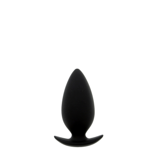 Анальна пробка чорна BOOTYFUL MEDIUM 3.8 INCH