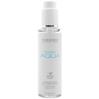 Лубрикант на водной основе Wicked Sensual Care Simply aqua 120 мл