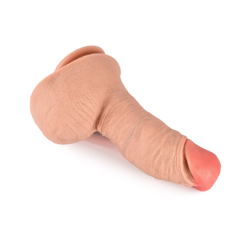 Фаллоимитатор реалистичный на присоске телесного цвета XISE “Mini dildo” - 5