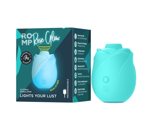 Вакуумний кліторальний стимулятор Romp Rose Glow - 9