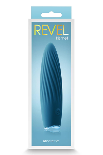 Віброкуля для точки G бірюзового кольору NS Novelties REVEL KISMET - 2
