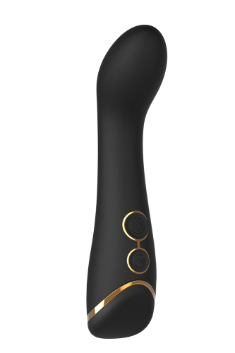 Вібромасажер для точки G чорний Dream Toys ELITE JULIETTE LUXXE - 1