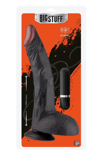 Реалістичний вібромасажер на присоску Dream toys Bigstuff 11INCH - 2