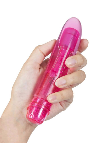 Вібратор гелевий рожевий Blush Naturally Yours Samba - 2
